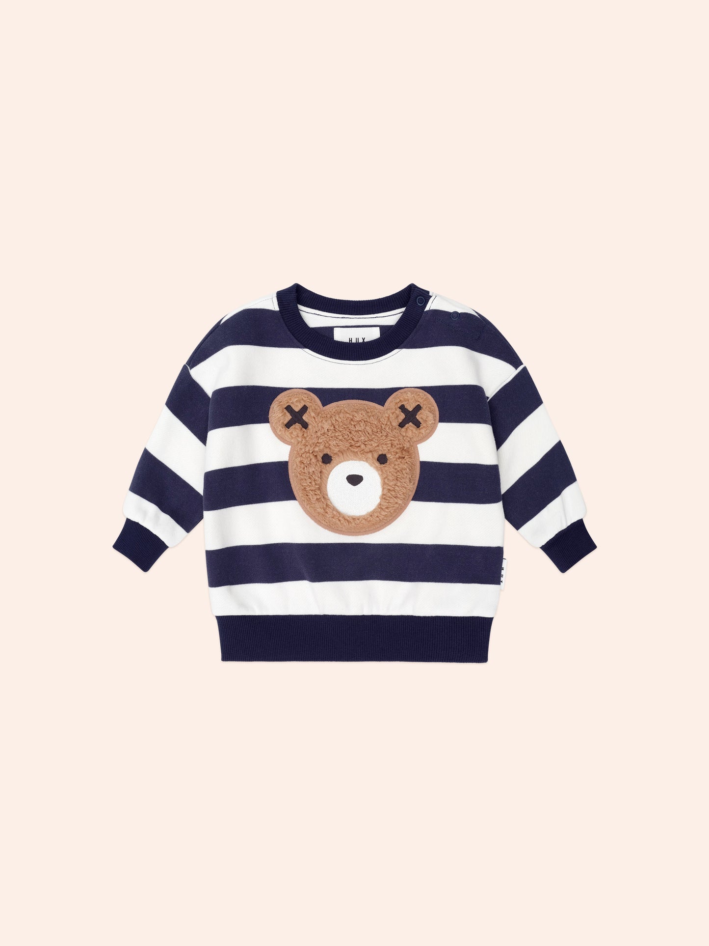 Huxbaby Furry Huxbear Stripe Sweatshirt