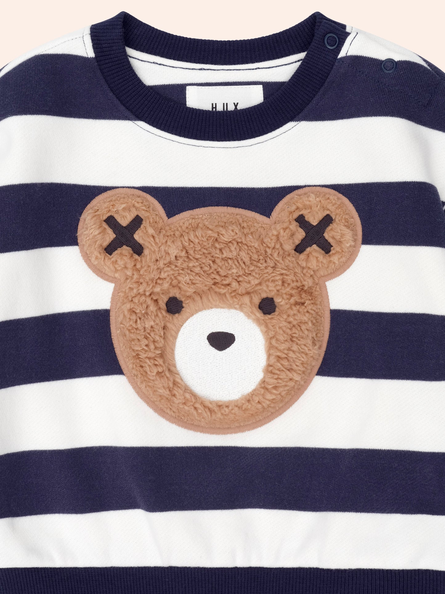 Huxbaby Furry Huxbear Stripe Sweatshirt