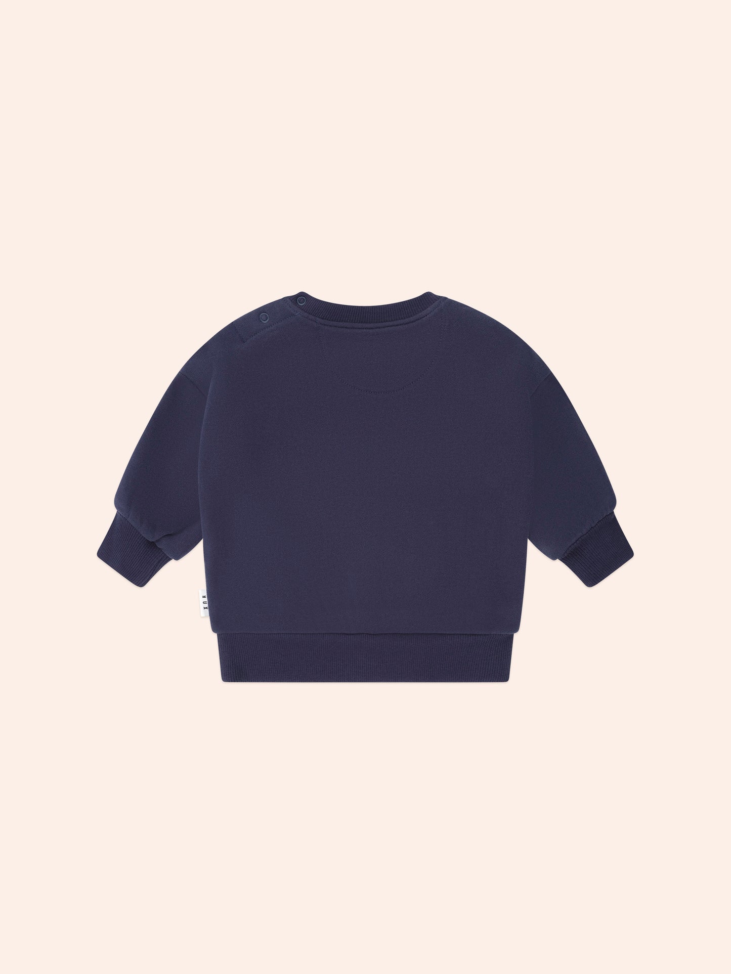 Huxbaby Ski Percy Stripe Drop Shoulder Sweatshirt