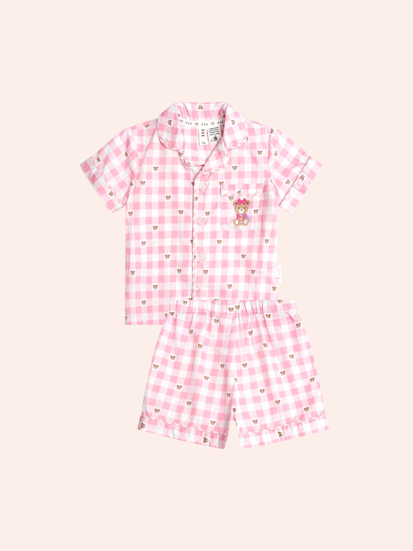 Huxbaby Huxette Check PJ's