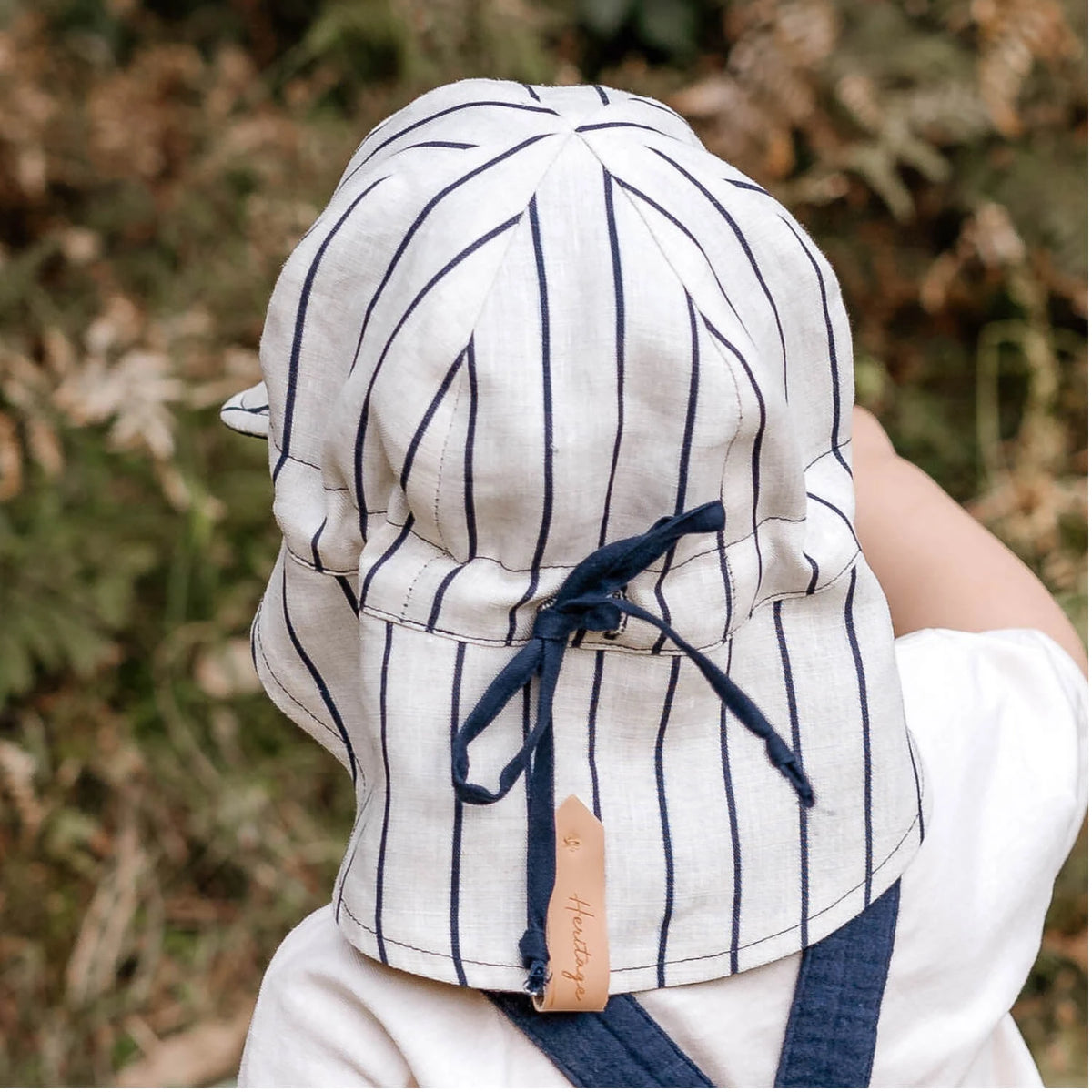 Bedhead Hats 'Lounger' Flap Sun Hat - Alex / Indigo