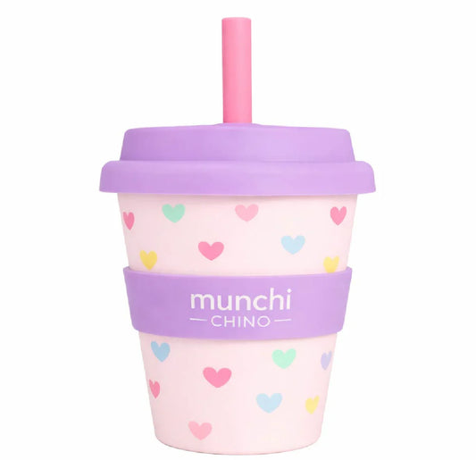 Munchi Hearts Babychino Cup (4oz/120ml)