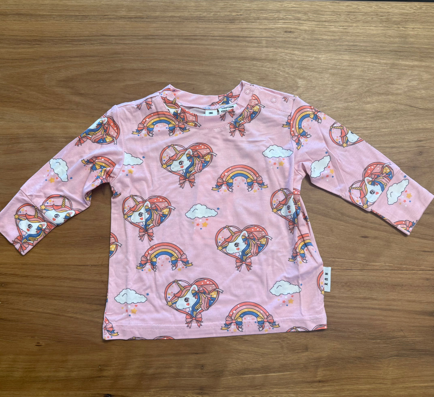 Huxbaby Whimsical Unicorn PJ Set