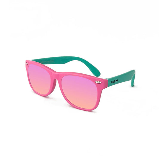 Flexi Sunnies 7 plus Pink and Mint - Rose Gold Lense
