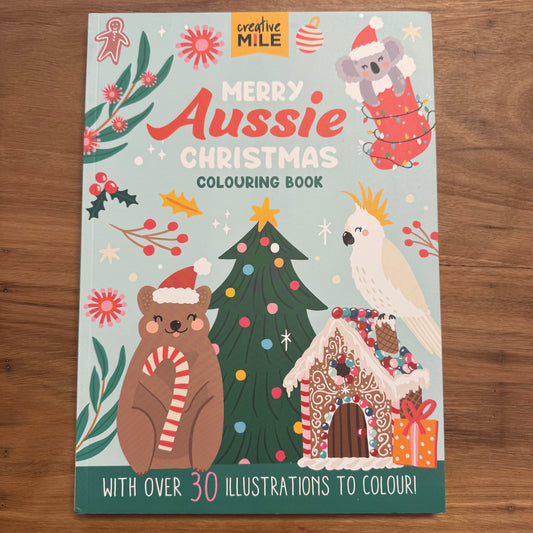 Merry Aussie Christmas Colouring Book