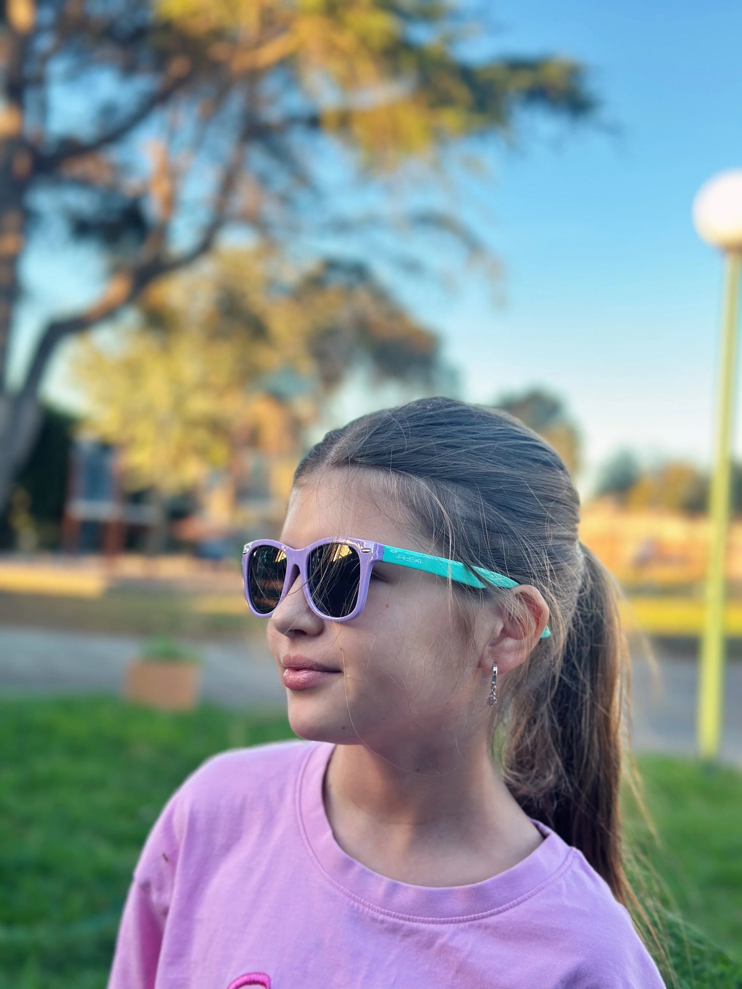 Flexi Sunnies 2-6 years Purple and Mint
