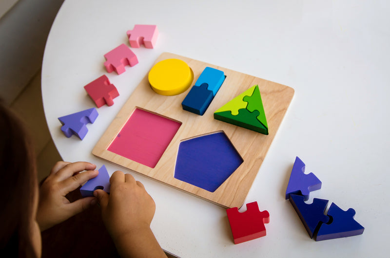 Kiddie Connect Jigsaw Shape Fraction Puzzle