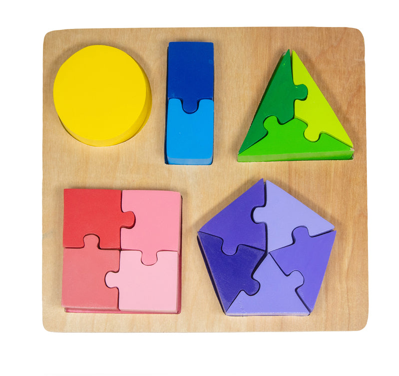 Kiddie Connect Jigsaw Shape Fraction Puzzle