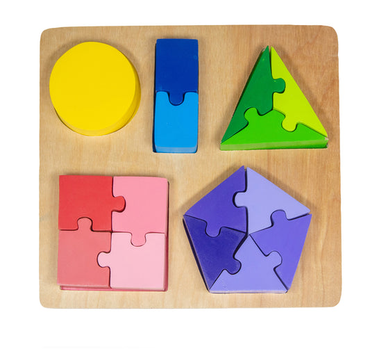 Kiddie Connect Jigsaw Shape Fraction Puzzle