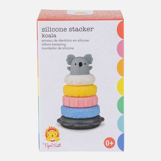 Tiger Tribe Silicone Stacker - Koala