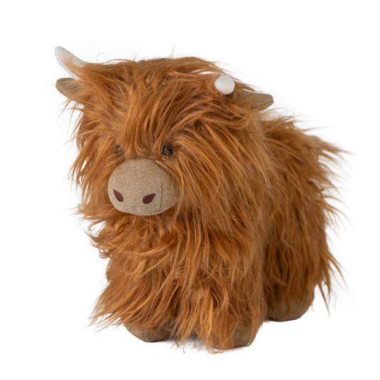 Lily and George Mac the Highland Cow