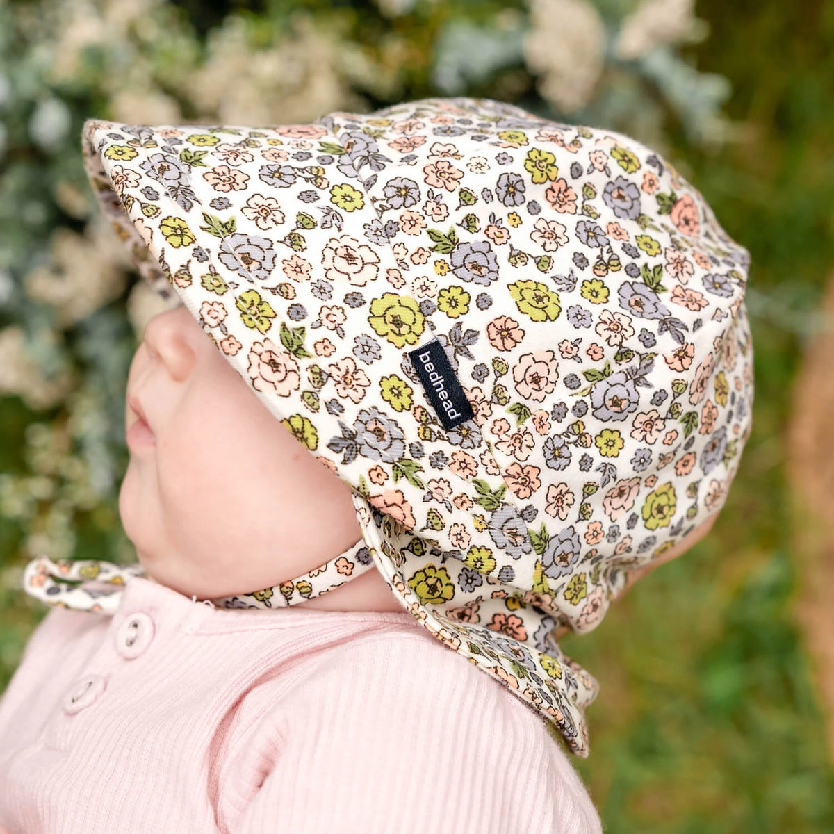 Bedhead Hats Legionnaire Flap Sun Hat - Floret