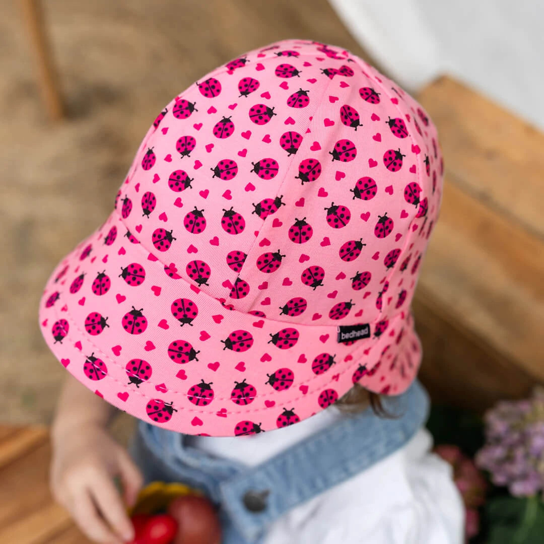 Bedhead Hats Legionnaire Flap Sun Hat - Ladybug