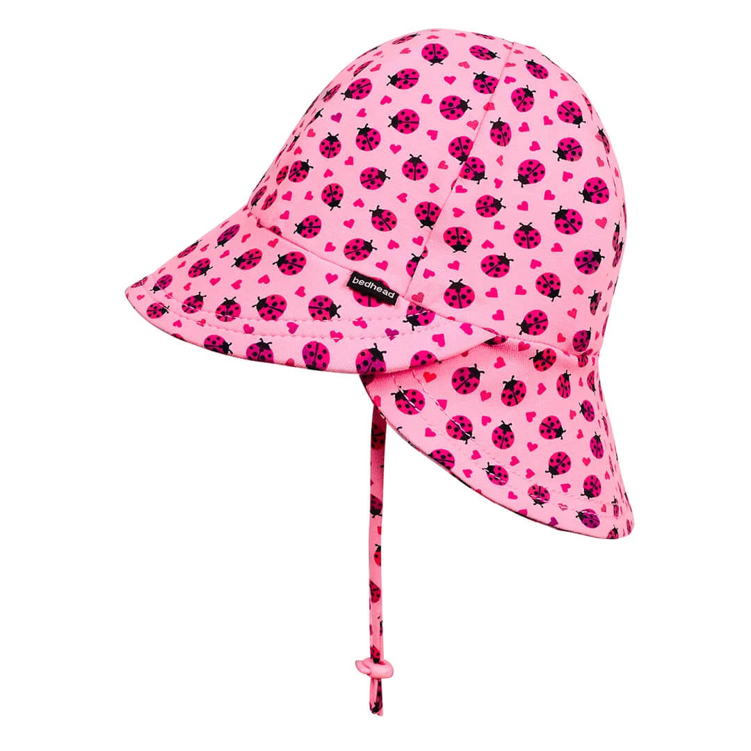 Bedhead Hats Legionnaire Flap Sun Hat - Ladybug