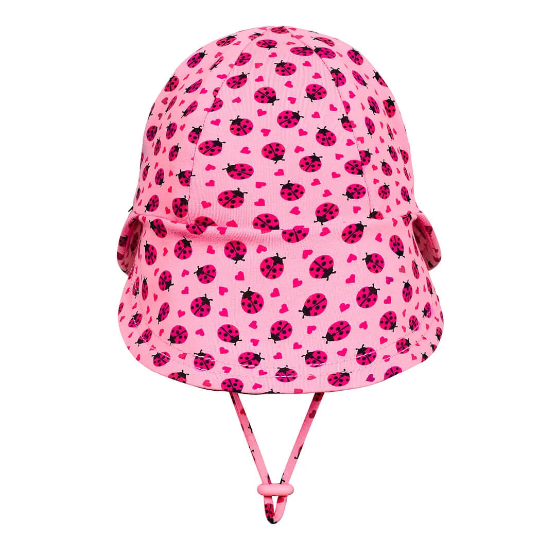 Bedhead Hats Legionnaire Flap Sun Hat - Ladybug
