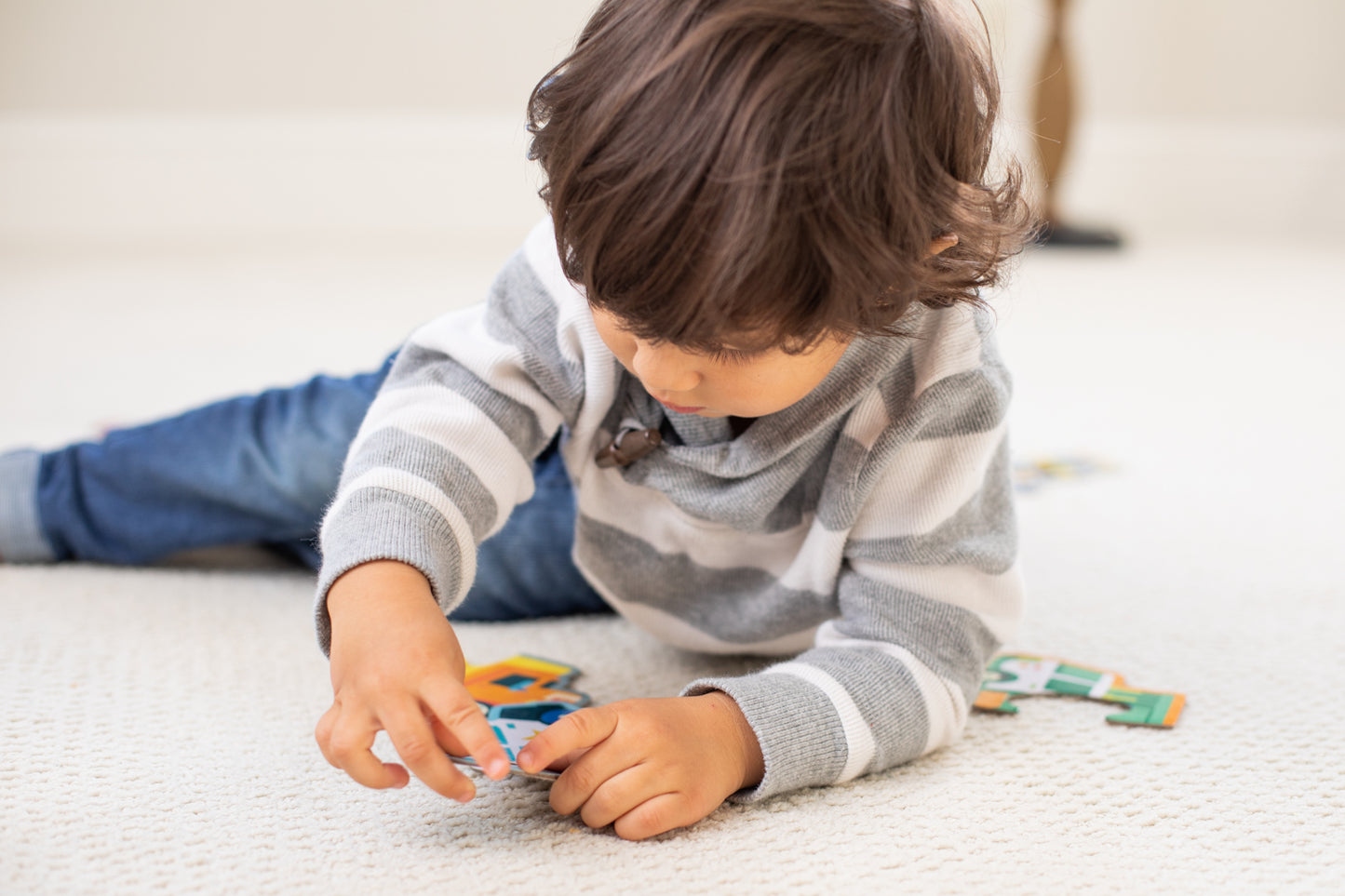 Crocodile Creek Let's Begin Puzzle 2 pc - Vehicles