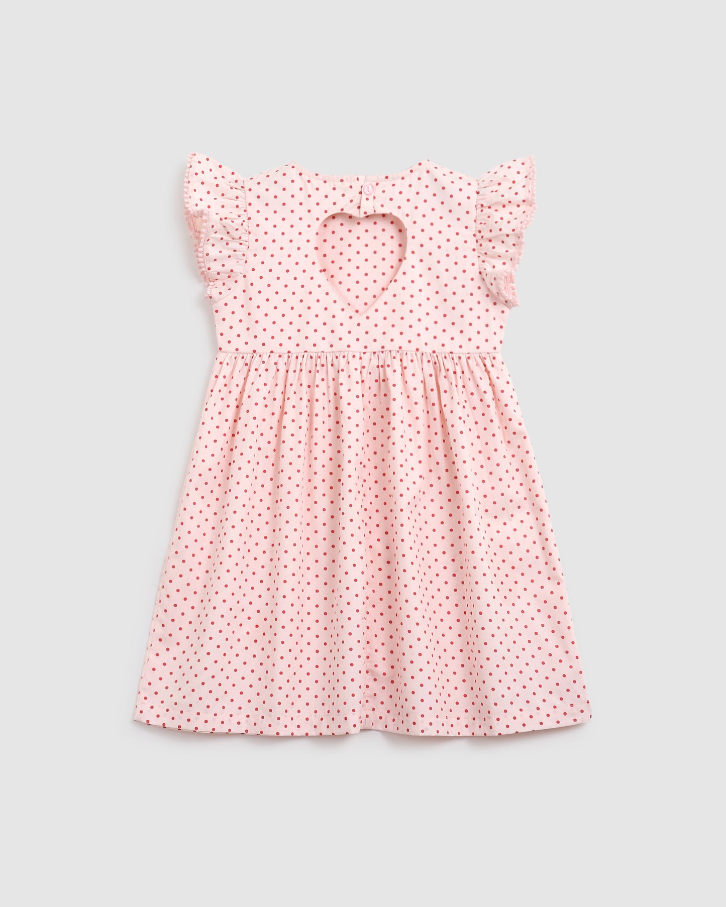 Alex and Ant Love Dress - Pink/ Red Polka Dot