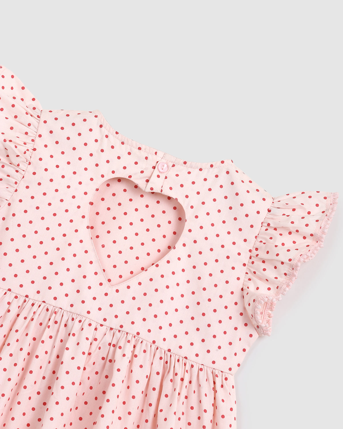 Alex and Ant Love Dress - Pink/ Red Polka Dot