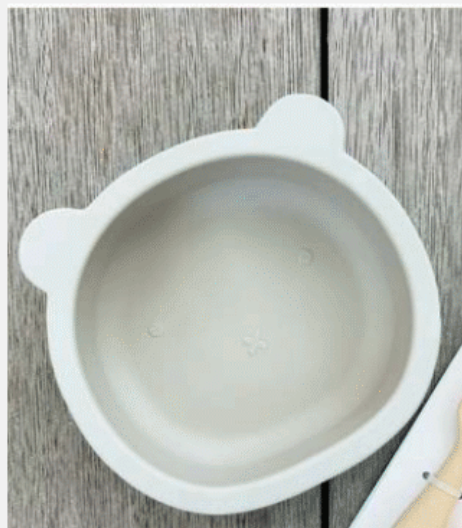 Munchi Bear Silicone Suction Bowl - Assorted Colours