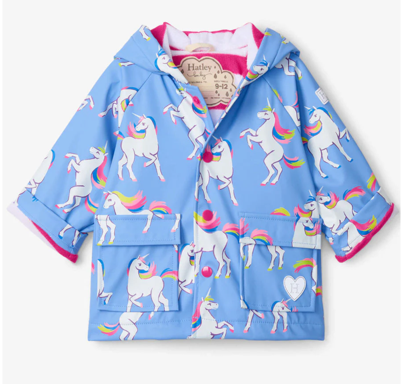 Hatley Unicorn Sky Dance Raincoat