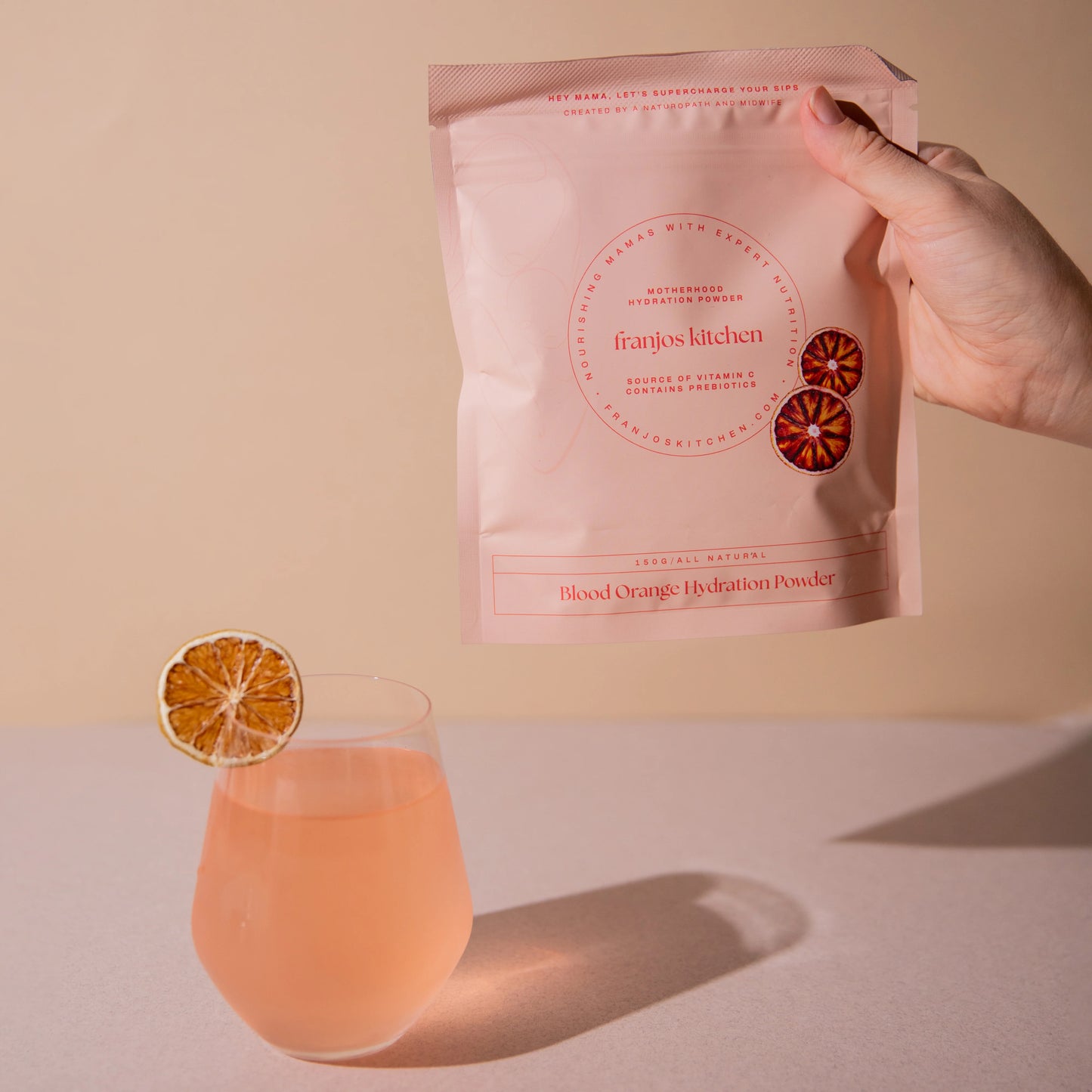 Franjo's Kitchen Motherhood Hydration Powder - Blood Orange