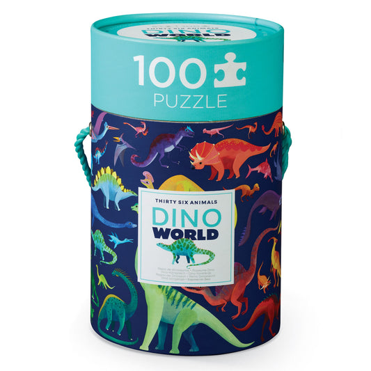 Crocodile Creek 36 Animal Puzzle 100 pc - Dino World