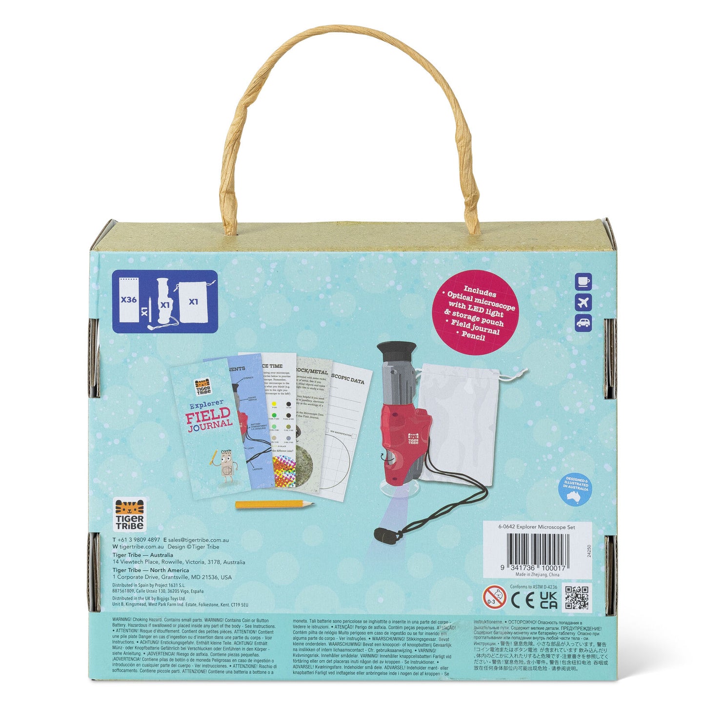 Tiger Tribe Explorer Microscope Set