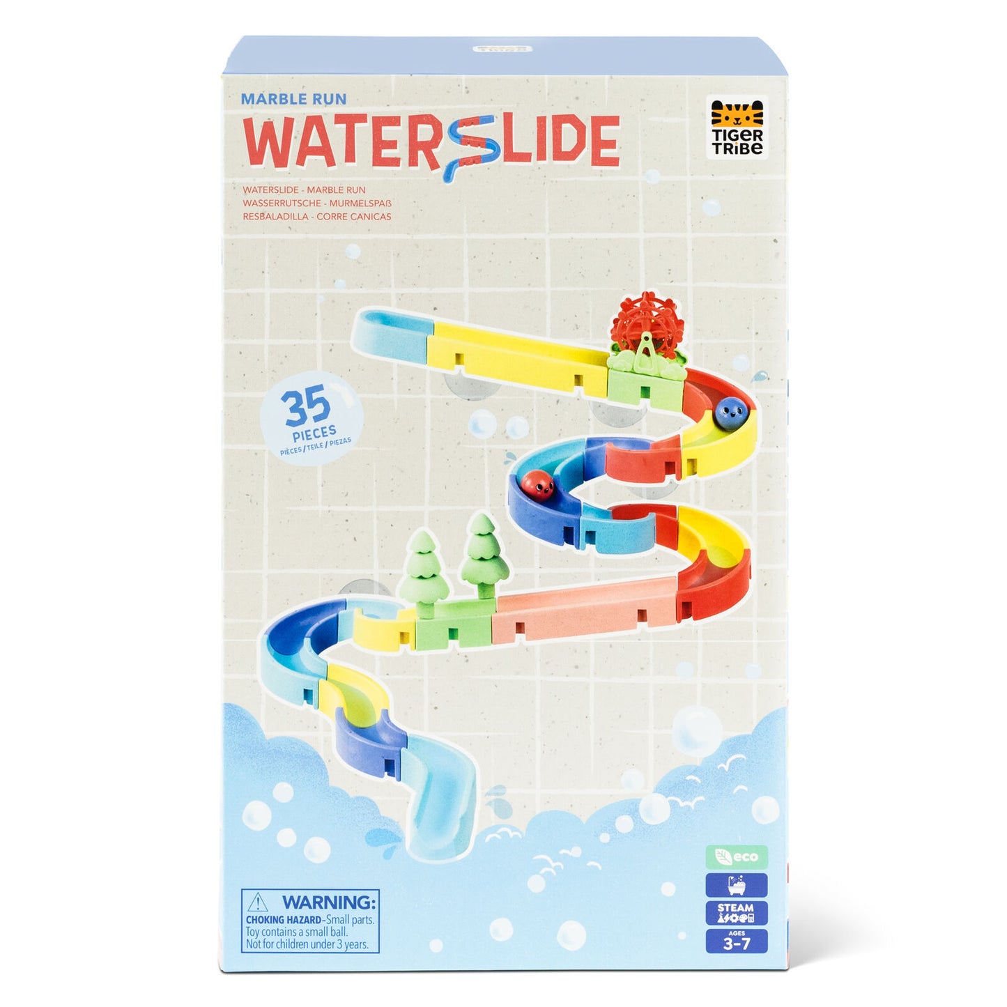 Tiger Tribe Waterslide - Marble Run - Eco