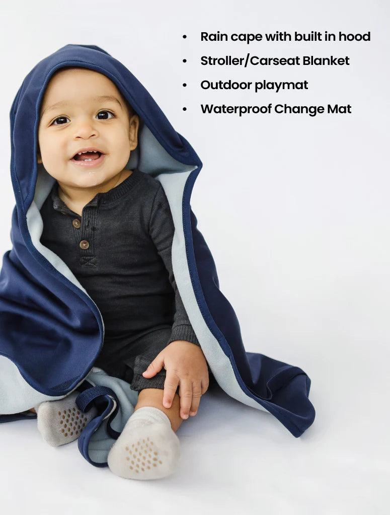 Therm All-Weather Fleece Blanket - Navy