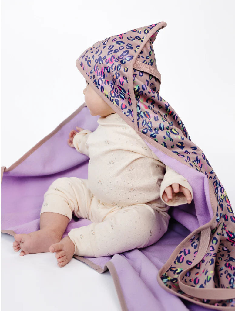 Therm All-Weather Fleece Blanket - Rainbow Leopard