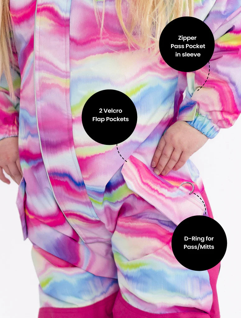 Therm Snowrider One Piece Snowsuit - Rainbow Wave