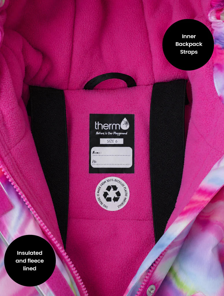 Therm Snowrider One Piece Snowsuit - Rainbow Wave