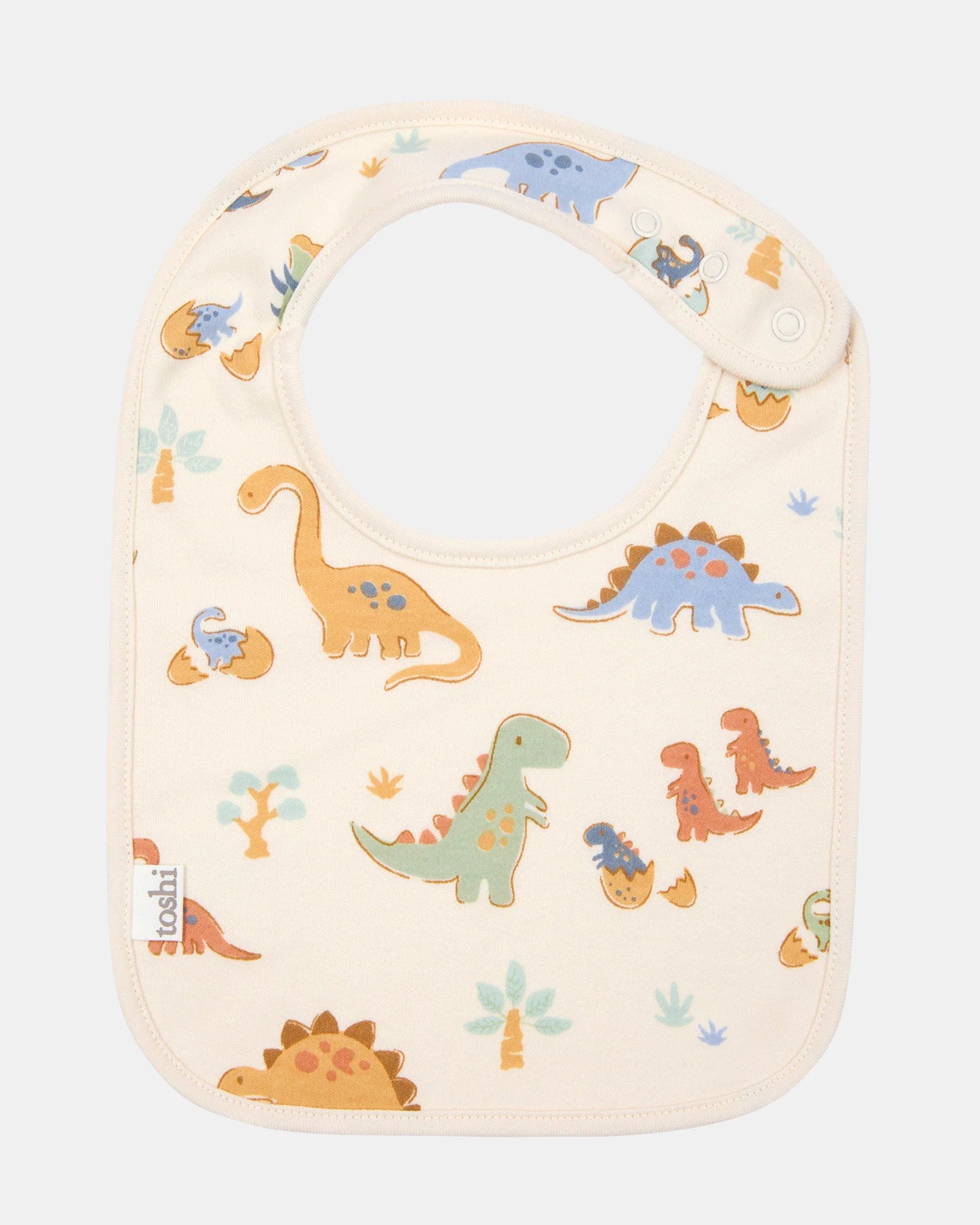 Toshi Baby Bib Harvest - Dino Bubs / Cottage Garden