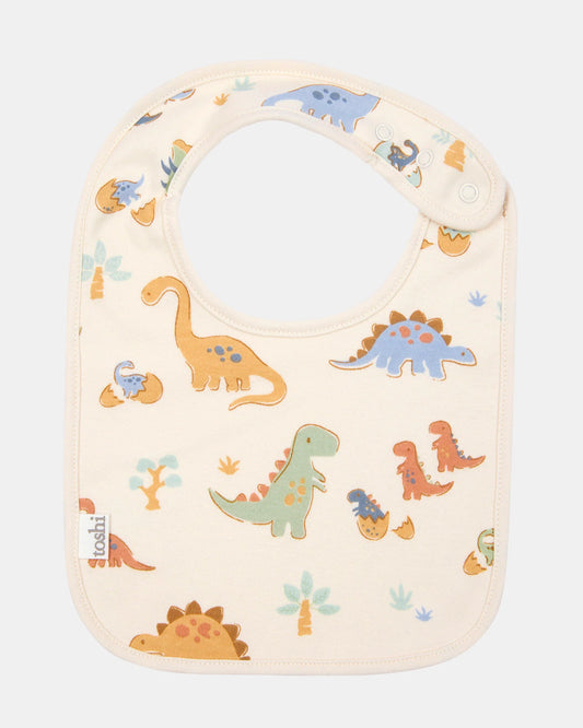 Toshi Baby Bib Harvest - Dino Bubs / Cottage Garden