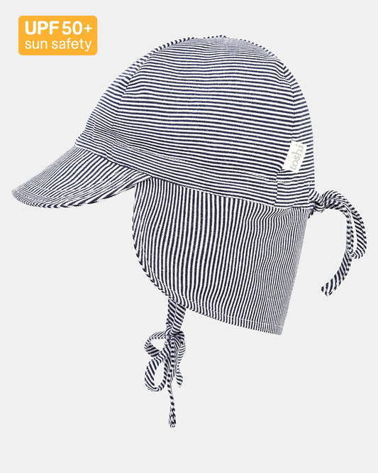 Toshi Flap Cap Baby Periwinkle