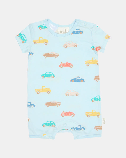 Toshi Onesie S/S Banjo Fast Lane Sky