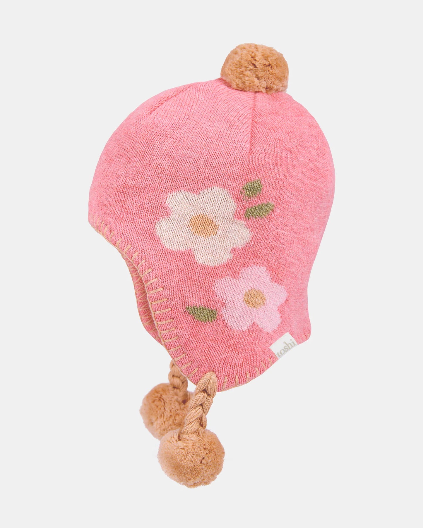 Toshi Organic Earmuff Storytime - Rosie Posie