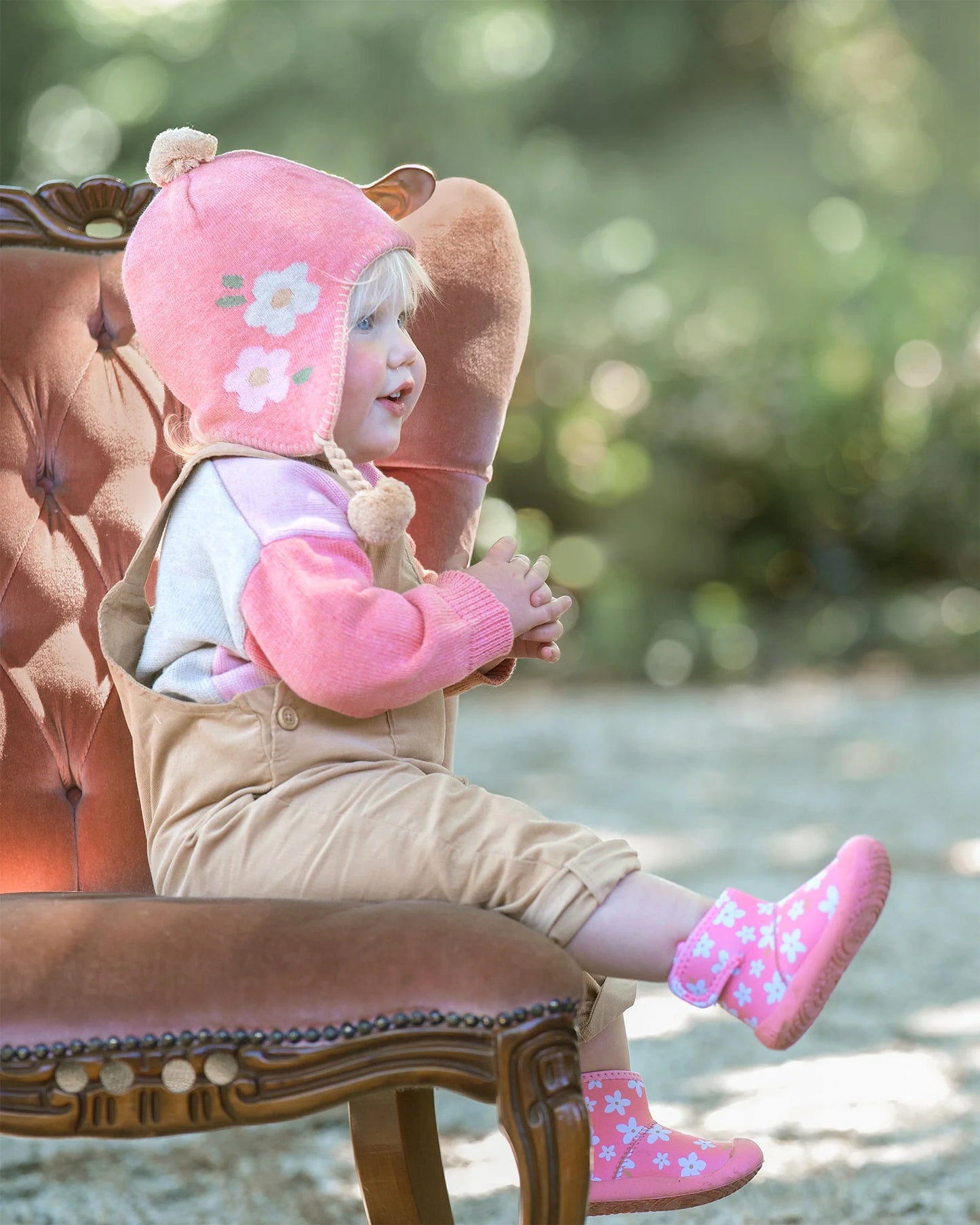 Toshi Organic Earmuff Storytime - Rosie Posie