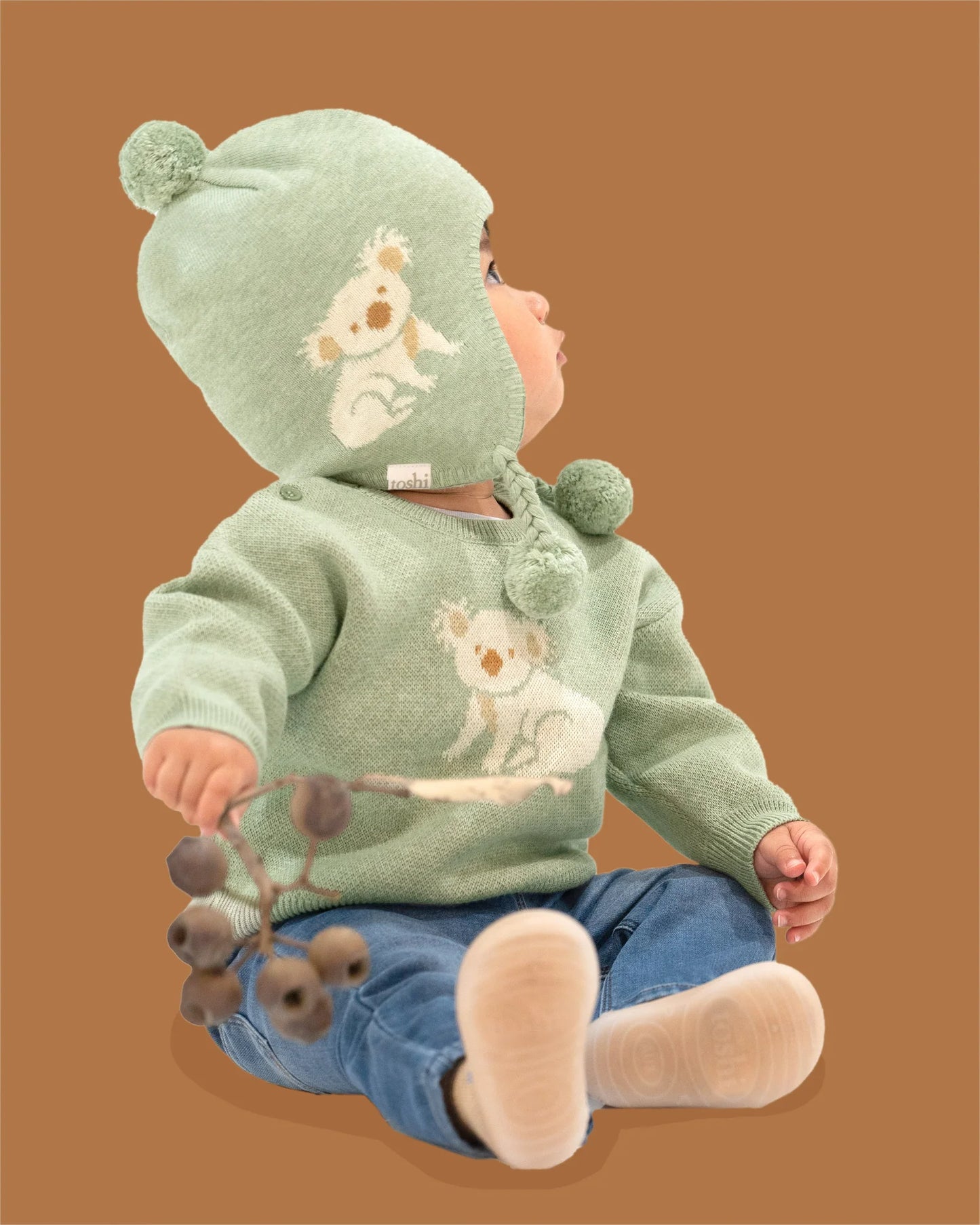Toshi Organic Earmuff Storytime - Koala