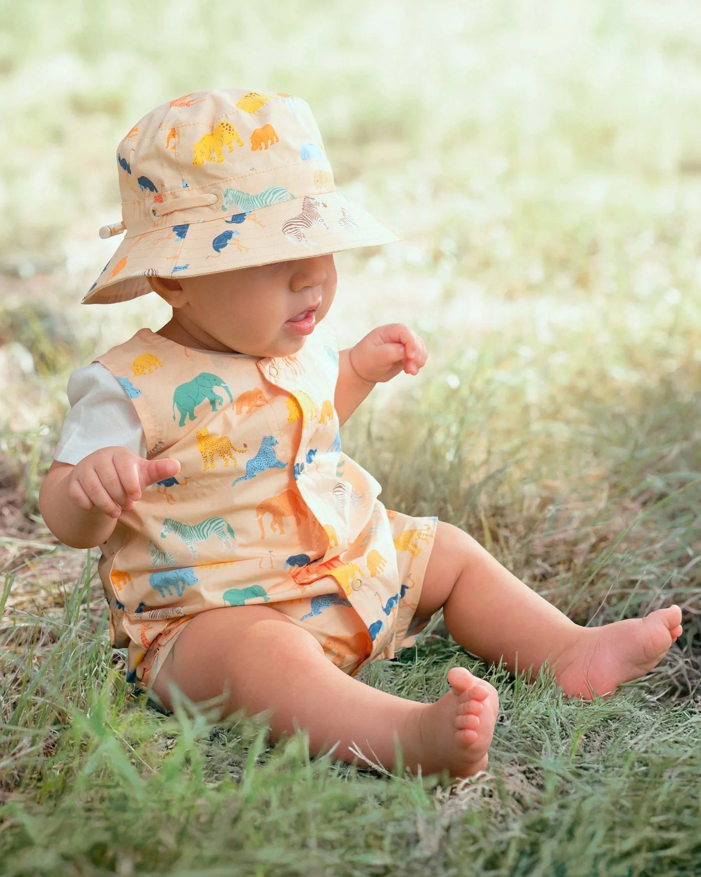 Toshi Romper Banjo Congo Driftwood