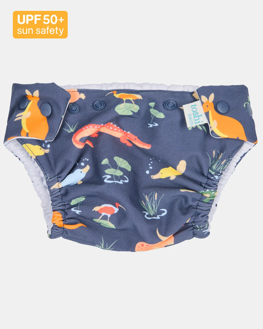 Toshi Swim Nappy Paradise Kakadu Moonlight