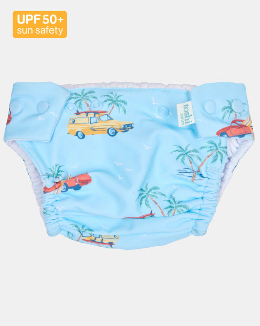 Toshi Swim Nappy Paradise Swell Seekers Sky