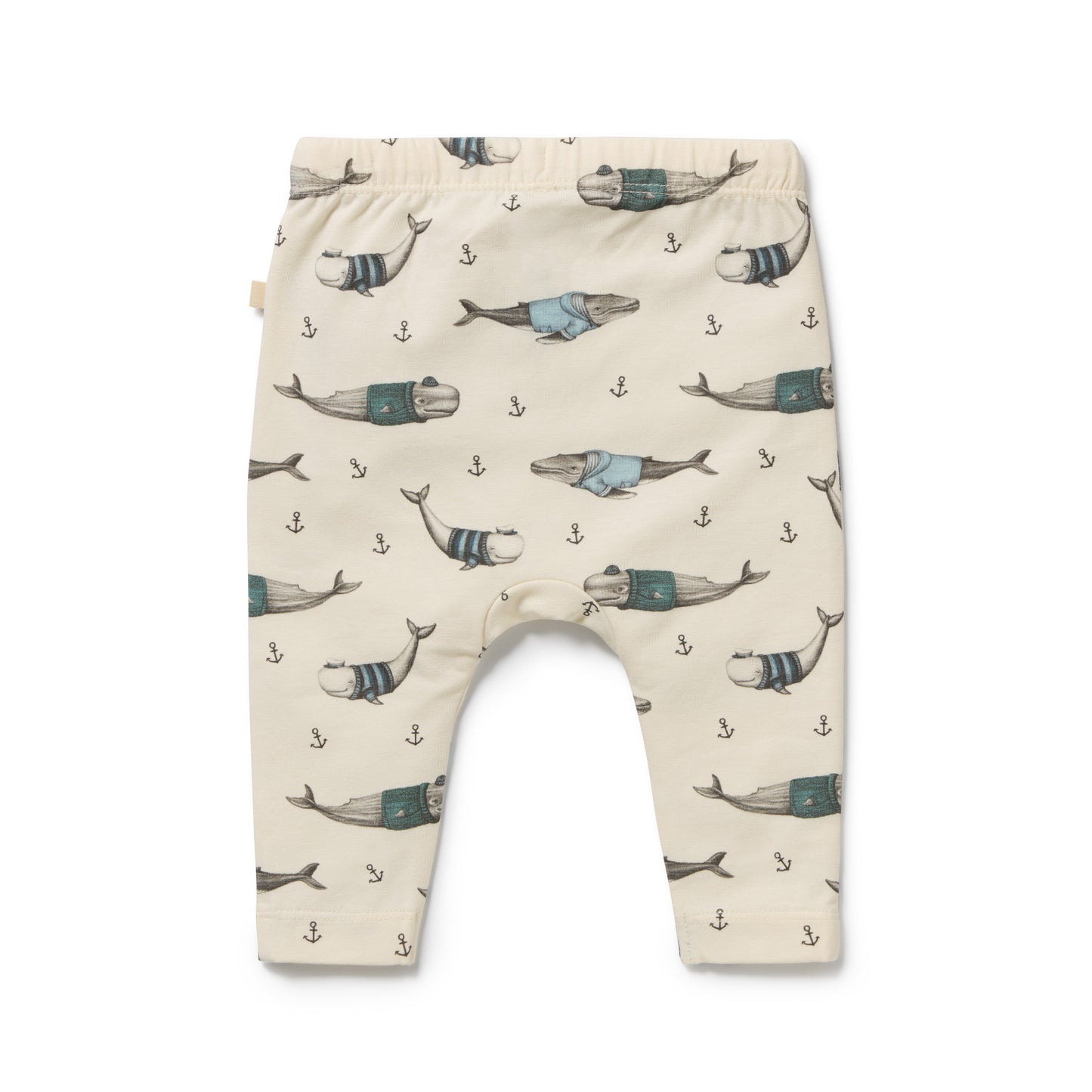 Wilson and Frenchy Woolly Whales Organic Legging