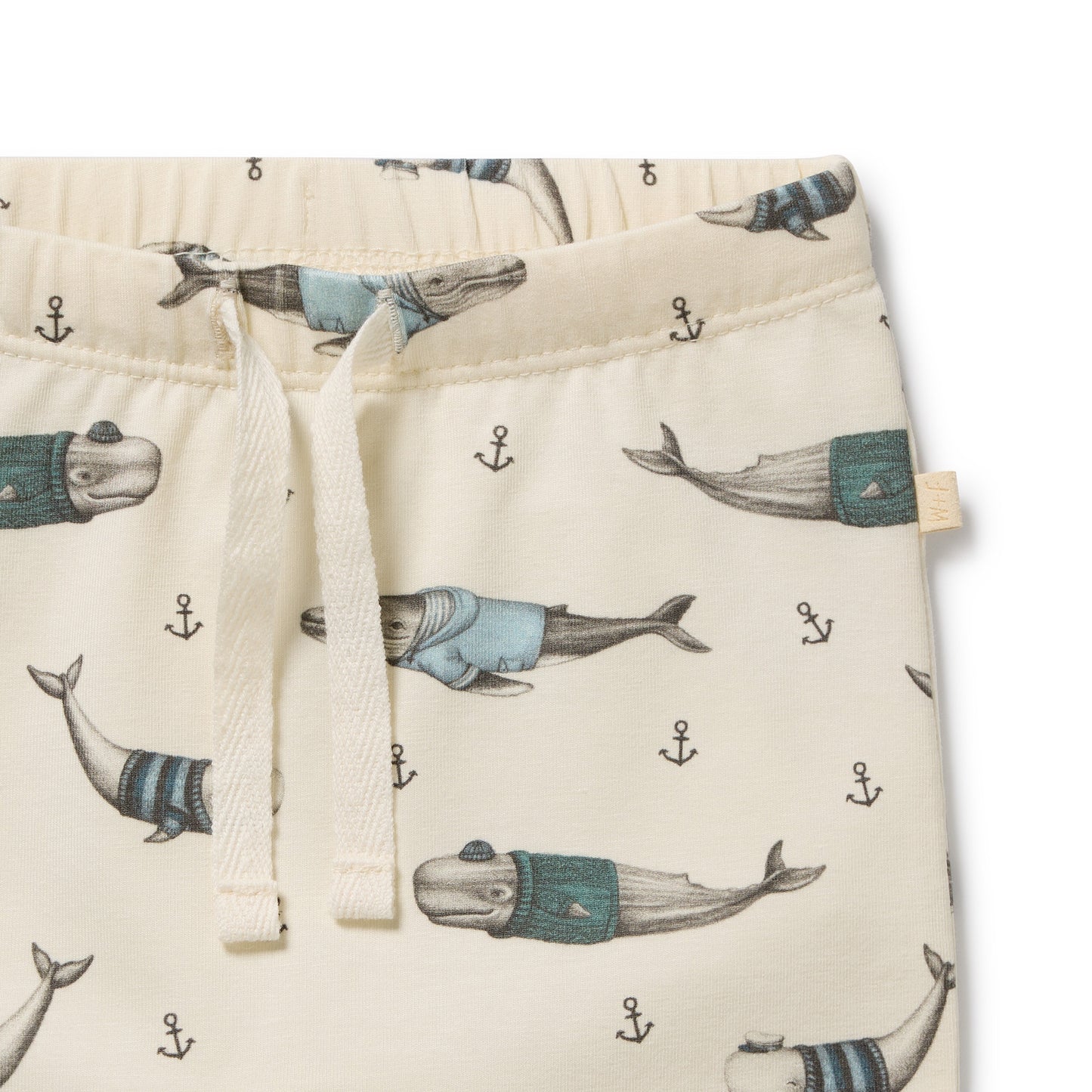 Wilson and Frenchy Woolly Whales Organic Legging