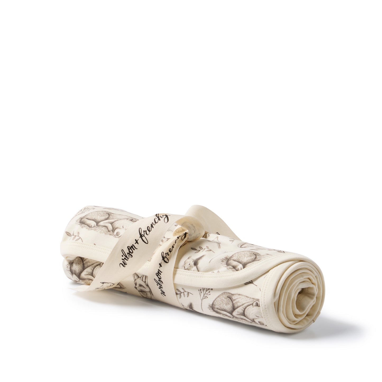 Wilson and Frenchy Foxglove Forest Organic Bunny Rug