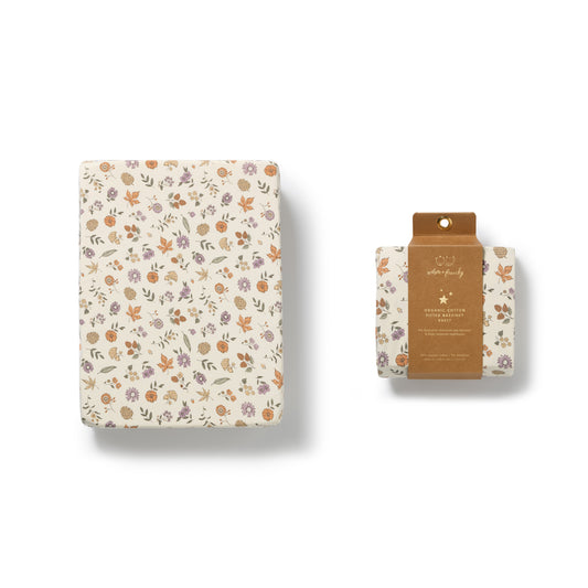 Wilson and Frenchy Organic Maple Glow Bassinet Sheet