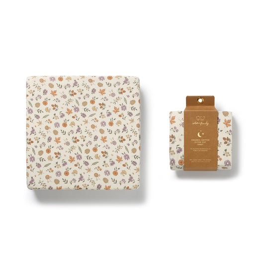 Wilson and Frenchy Organic Maple Glow Cot Sheet