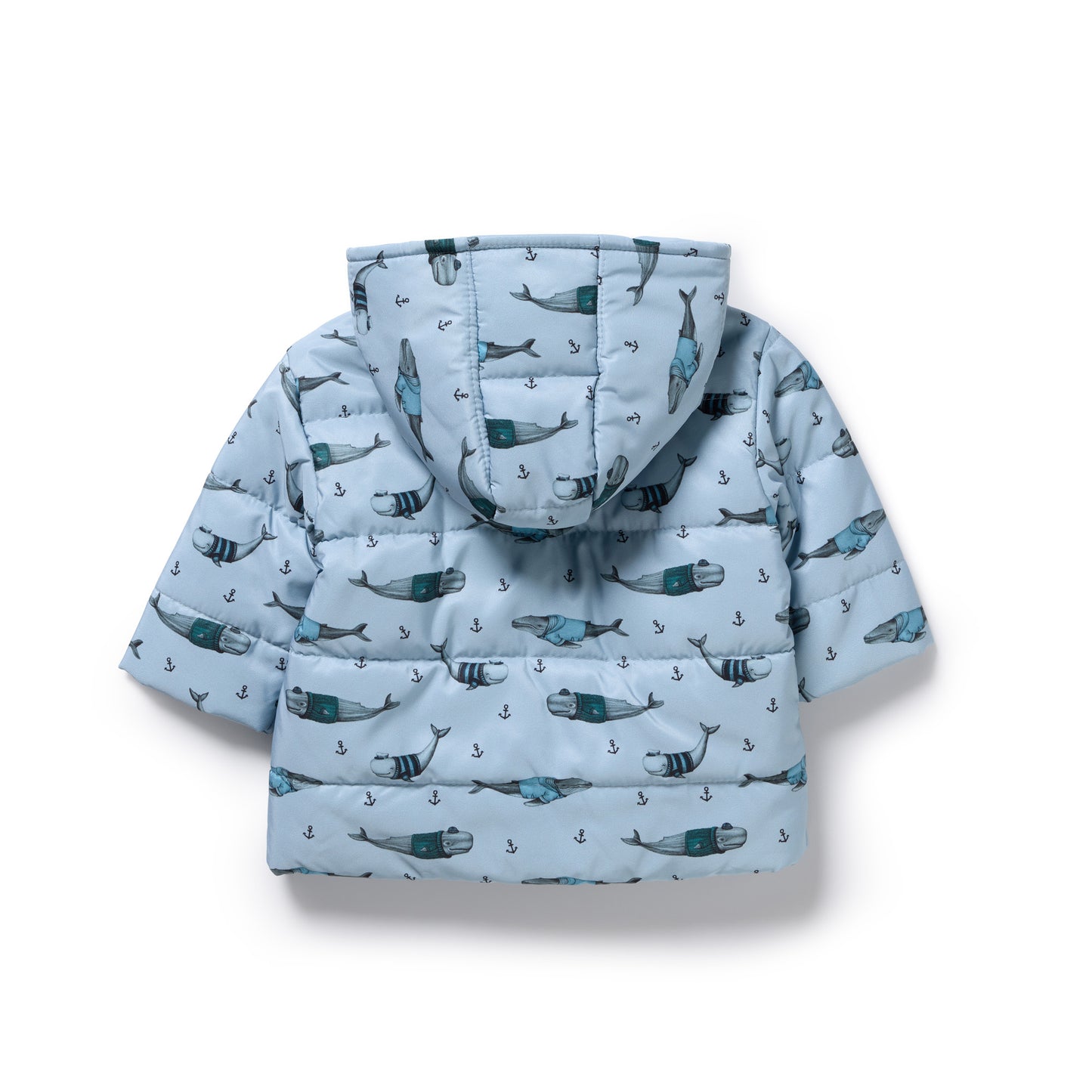 Wilson and Frenchy Woolly Whales Puffer Jacket