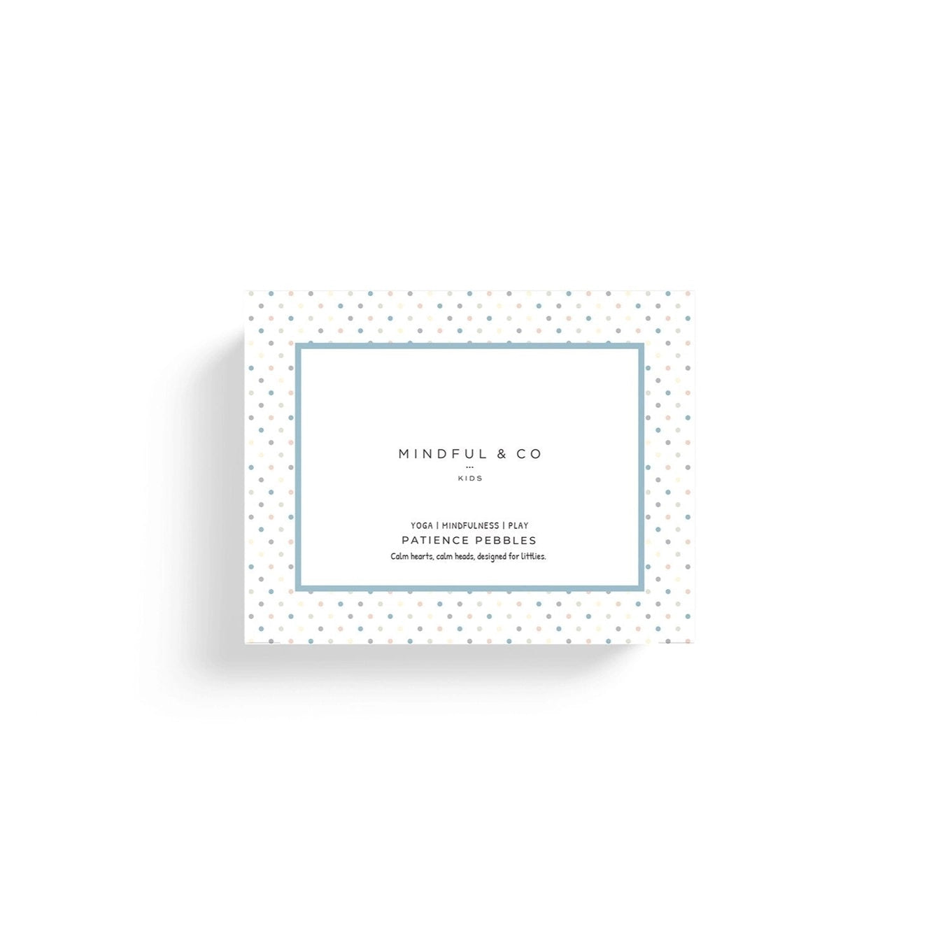 Mindful and Co Kids Patience Pebbles - Seafoam