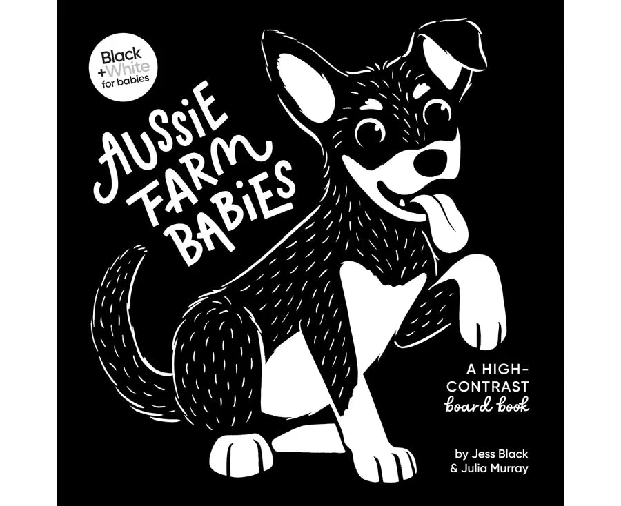 Aussie Farm Babies: A high-contrast board book